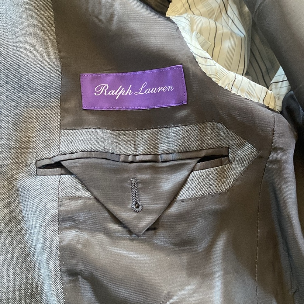 Ralph Lauren Purple Label Grey Suit - Picture 7 of 16